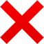 ❌ ❌
