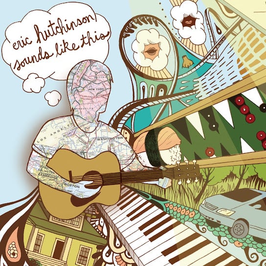 Album cover art for Eric Hutchinson's 'Sounds Like This'