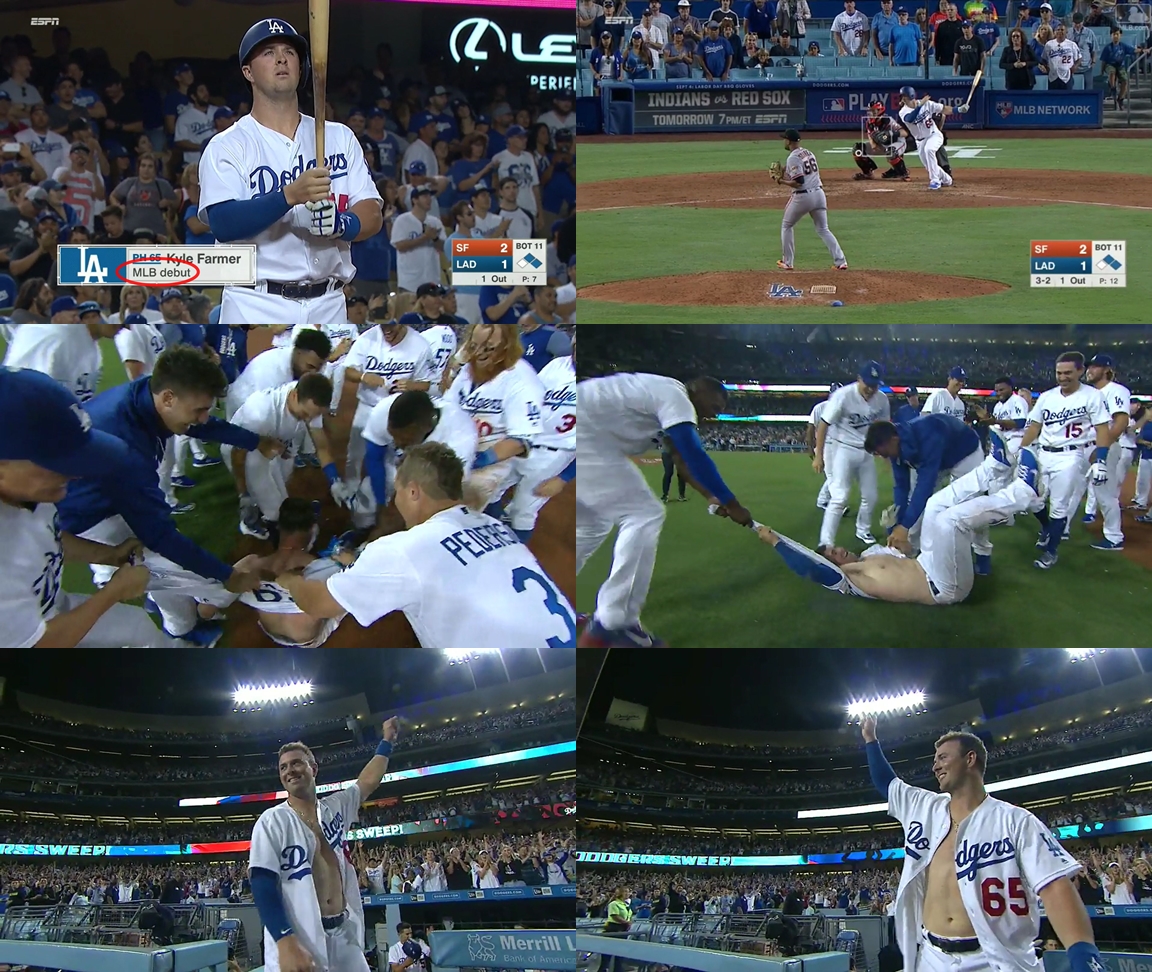 Kyle Farmer, 65 - First 'At Bat'.jpg