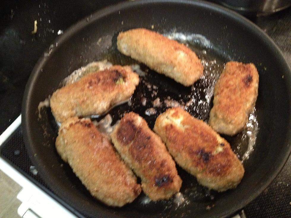 Steg de farserede porrer på panden i ca 7-9 minutter på side, alt efter smag.jpg